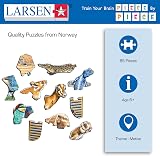 Larsen HL11 Sphinx Pyramids Egyptian Wildlife 85 Piece Tray Jigsaw Puzzle view 3