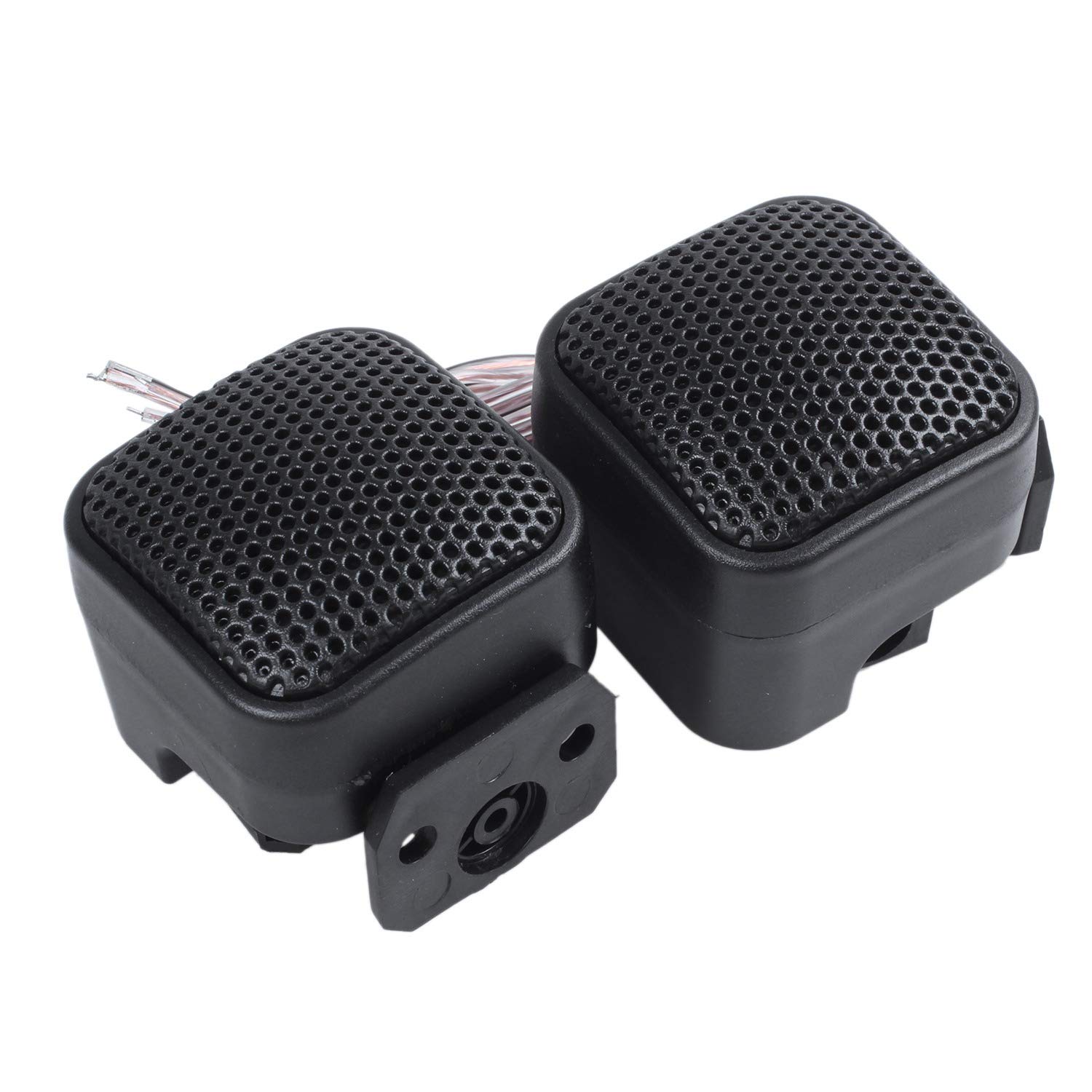 RESFNSE 2 Pcs Auto Car Audio System Loud Speaker Dome Tweeters 4cm Dia 500W