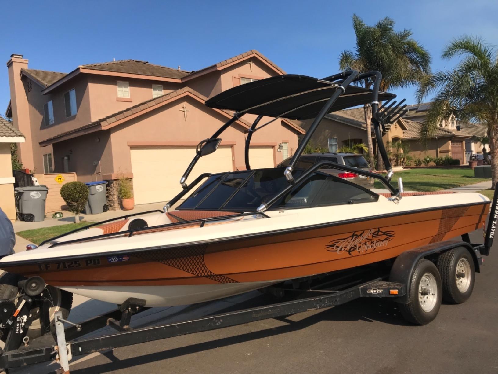 Reborn Towers Wakeboard Tower Bimini Top – PRO1580 Black, 5-Year Warranty, No Fade