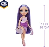 Rainbow High Violet Swim & Style 28 cm Doll with Wrap 10+ Ways view 3