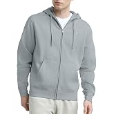 Champion Men's Powerblend Full-zip Hoodie, Standard Fit, Midweight Fleece