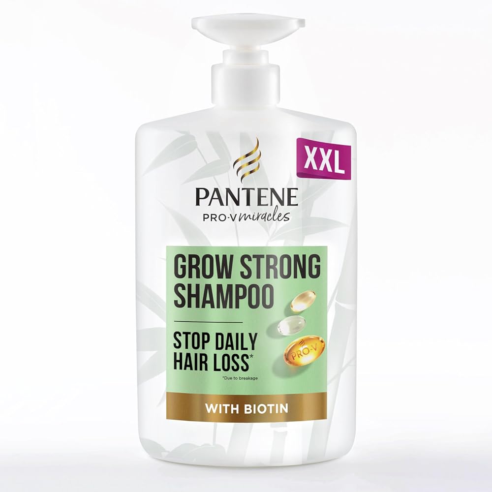 Pantene Grow Strong Shampoo Biotin & Protein 1L XXL Pump
