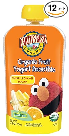 earth's best smoothie pouches