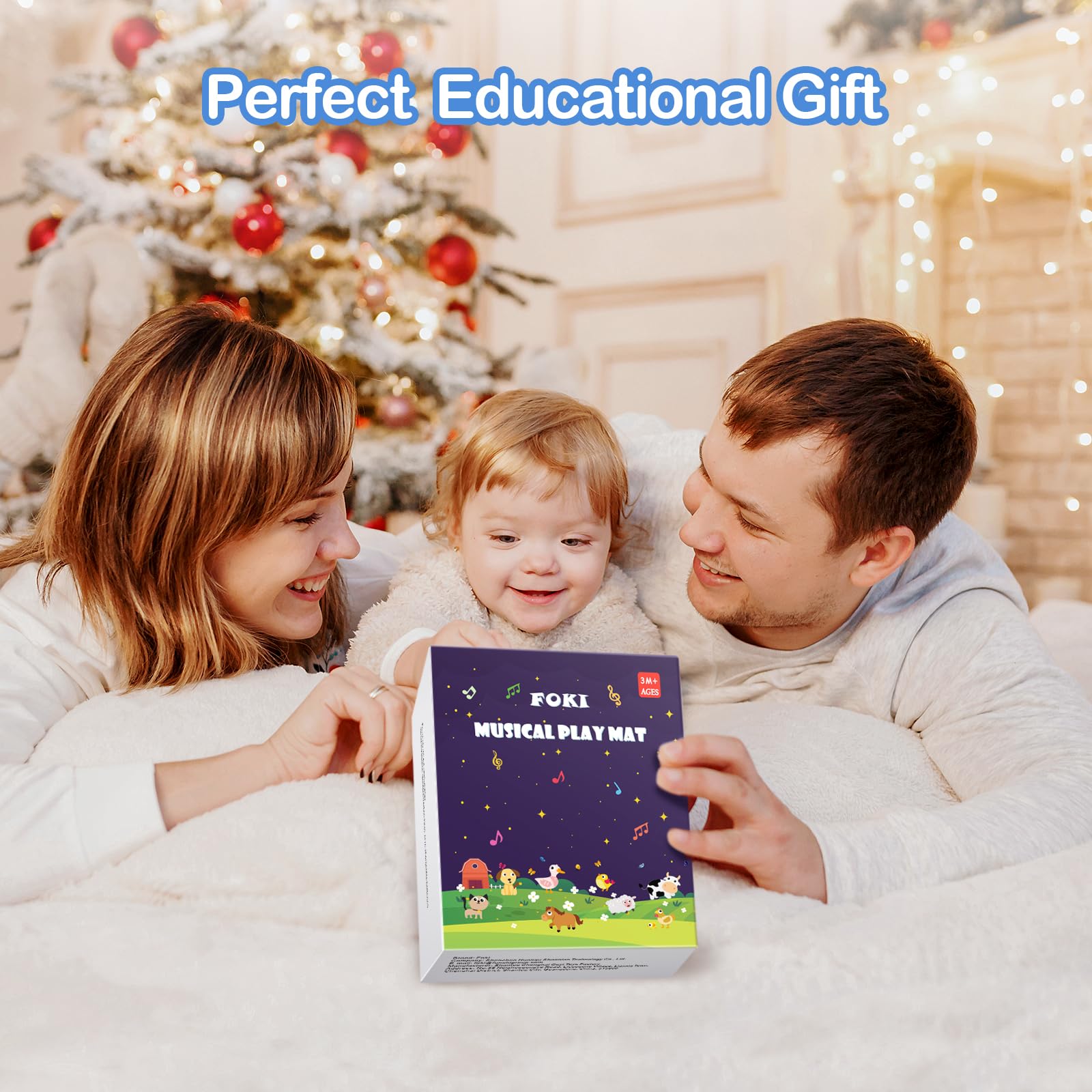 40 discount on FOKI Floor Piano Mat for Toddlers, Baby Kid Sensory