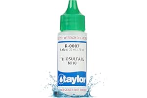 TAYLOR TECHNOLOGIES INC R-0007-A THIOSULFATE #7 N/10 3/4 OZ