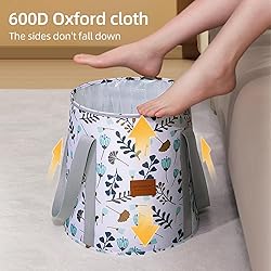 20L Collapsible Bucket Foot Bath