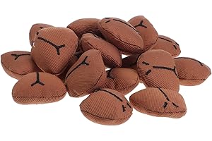 Zerodeko 20pcs Plush Safety Nose for Stuffed Animals Crochet Dolls DIY Craft Replacement Ultrarealistic Bear