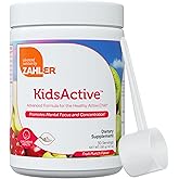Zahler KidsActive, Kids Concentration Formula Powder, All Natural Children’s Supplement Supporting Focus, Certified Kosher, 30 Servings Fruit Punch Flavored Powder