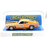 Scalextric Ford Mustang Boss 302 George Follmer #16 1:32 Analog Slot Race Car C4455