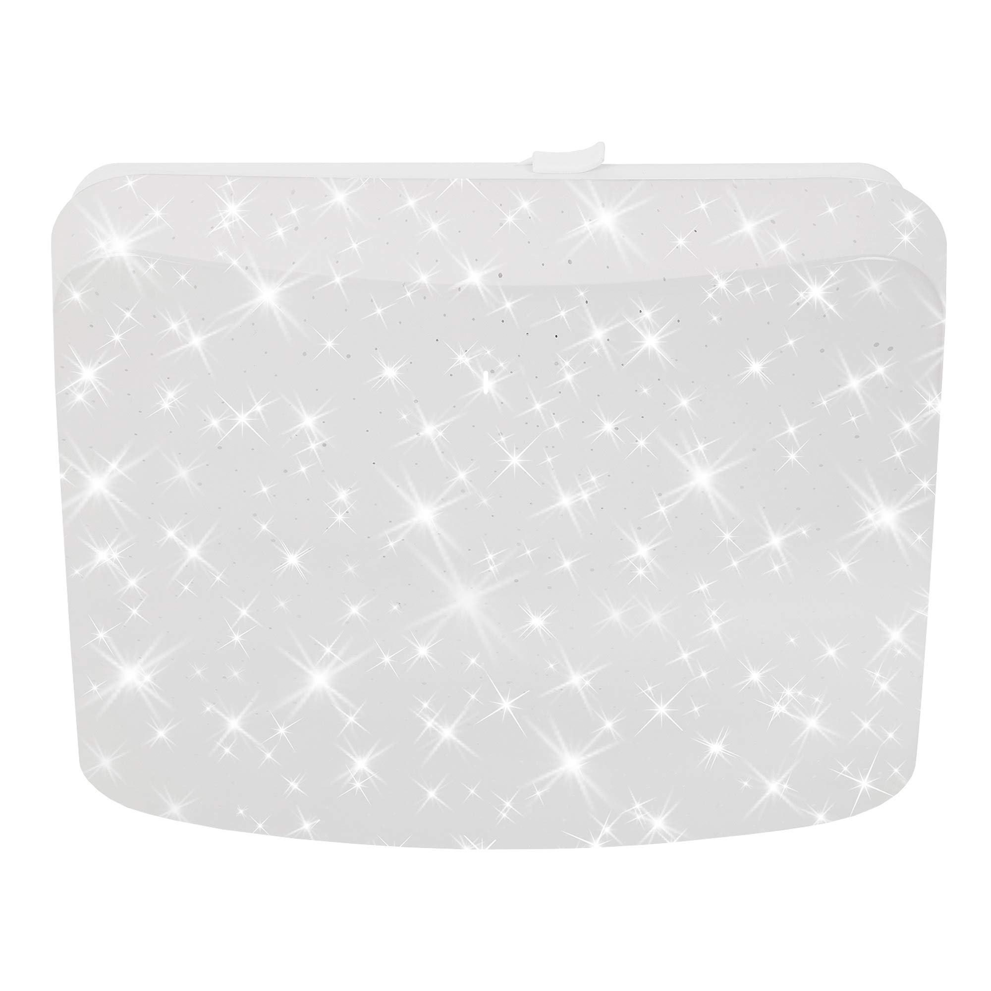 BRILONER Leuchten - LED Ceiling Light with Star Theme, 1200 Lumens, 4000 Kelvin, 12 Watt Power, White