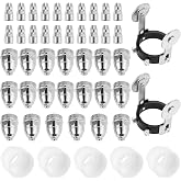 47 PCS P-80 Plasma Cutting Torch Consumables Kit | 80Amp 0.059" (1.5mm) Nozzle Tips and Electrodes Replacement for BTC800DP Plasma Cutter