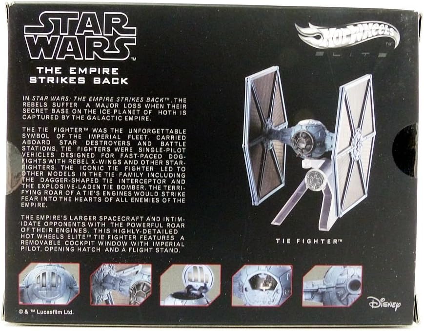 hot wheels elite tie fighter