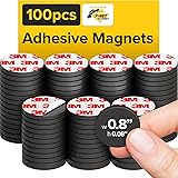 Hyper-Sticky Magnets with Adhesive Backing