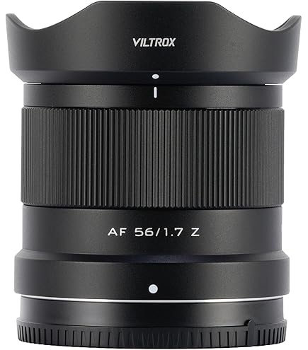 Amazon.com : VILTROX 56mm F1.7 Z, AF 56mm f/1.7 Z Mount Lens