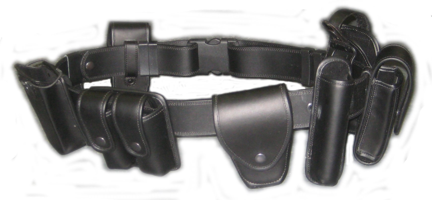 Global Military Gear Leather Duty Belt (9 Pieces) Buy Online in United