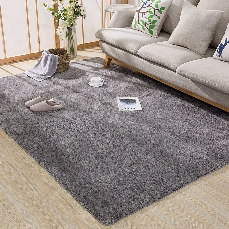 Teov Grey Non-Slip Bath Mat 80 x 120 cm. Bath Mat Washable Bath Mat, Bathroom Rug with High Hydroscopicity Bathroom Rug for Bath, Bathroom, Living Room and Bedroom