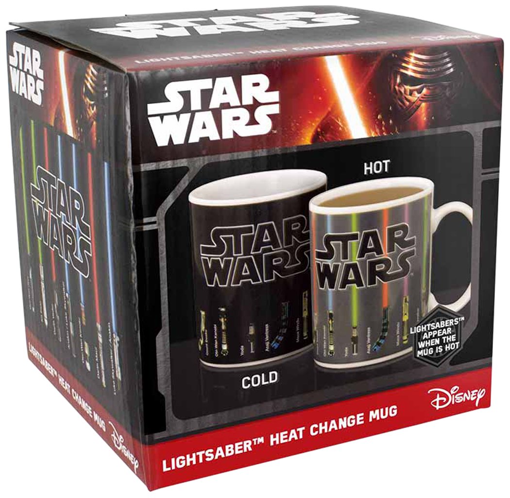 star wars lightsaber heat change mug