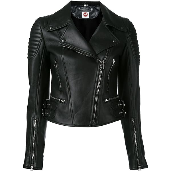 Women Real Leather Jacket 100% Lambskin Victory Military