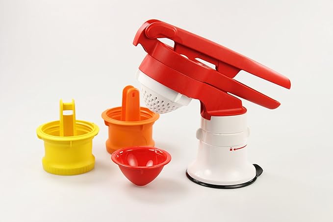 TUPPERWARE Chef Profi Schneider Pommesschneider + Saftpresse mit Standfuß