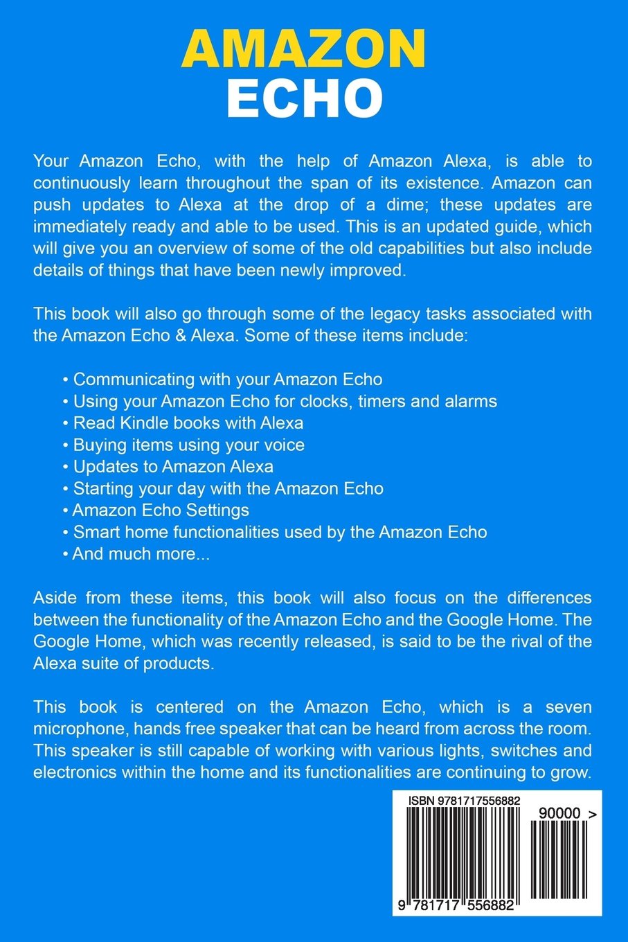 Amazon Echo: NEW 2018 Amazon Echo Beginner's User Guide to Master Your  Amazon Echo (Alexa, Amazon Alexa, Echo, Dot, 2018 manual, apps) (Volume 1):  Paul ...