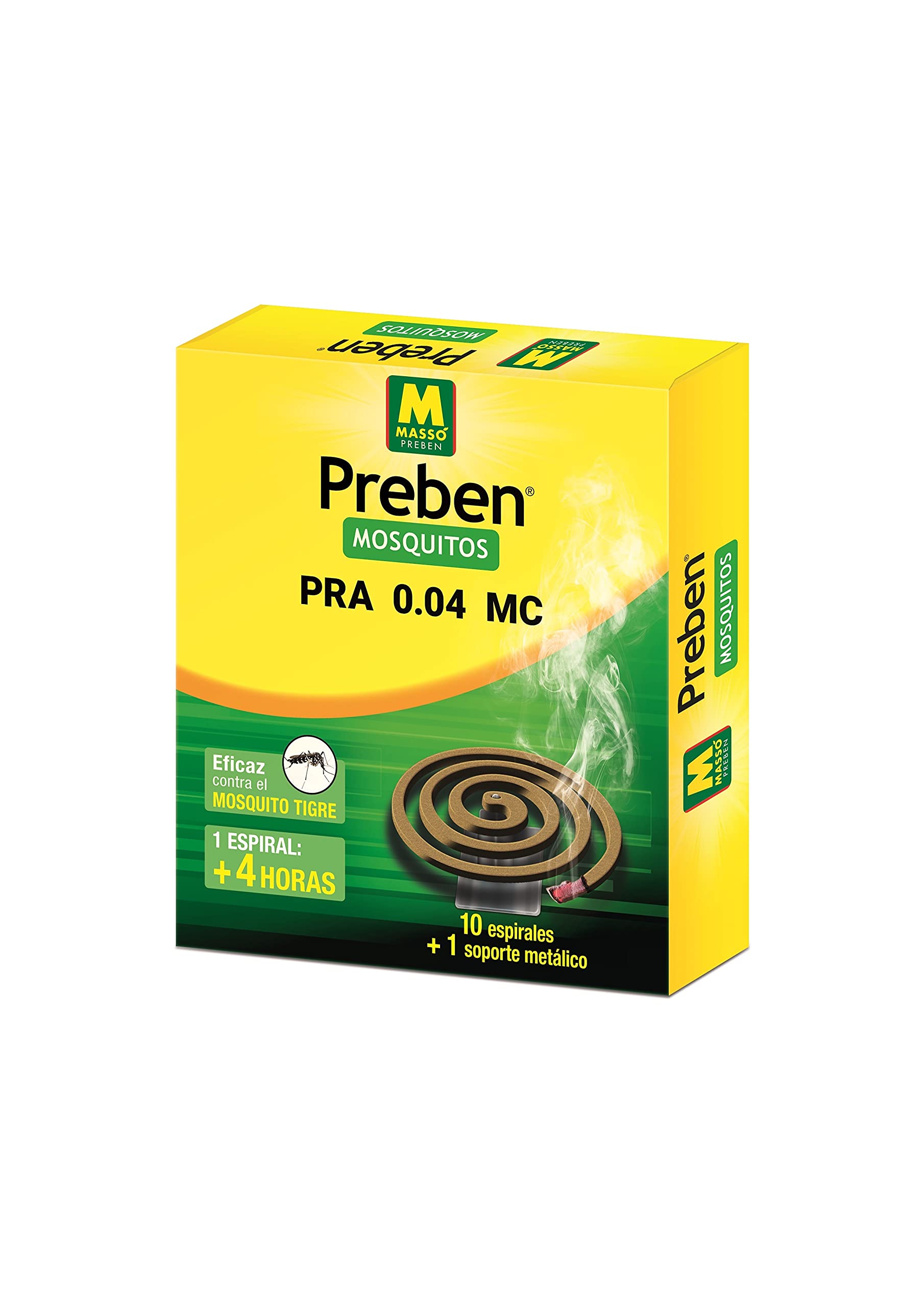 PREBEN 231453 – Anti-Mosquito Spiral, 10.5 x 16.5 x 2cm, Brown