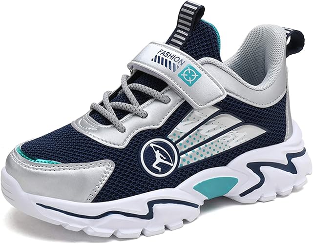 Amazon Zu Bok スニーカー 運動靴 幅広 軽量 キッズ 運動靴 男の子 女の子 キッズ 通学履き 運動会 学校 通学 スポーツ シューズ 靴 運動靴 スニーカー