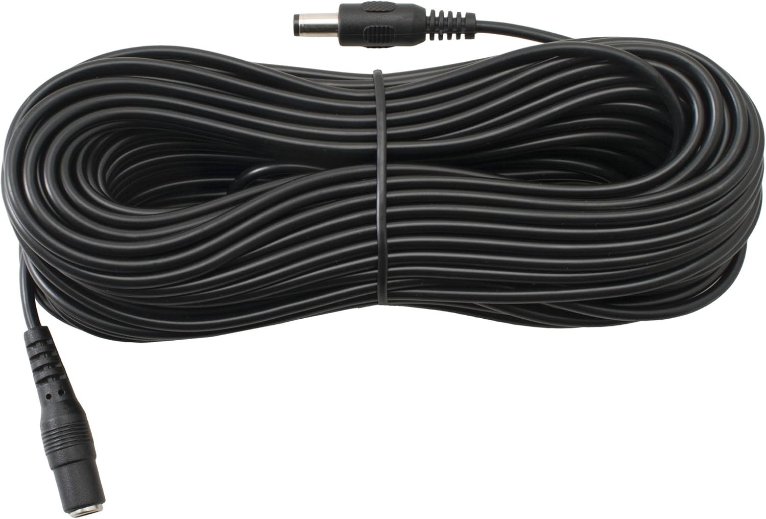 SpyCameraCCTV - 20 Metre DC Power Extension Cable with 2.1mm/5.5mm Male Female Jack - Suitable for 12V CCTV Cameras