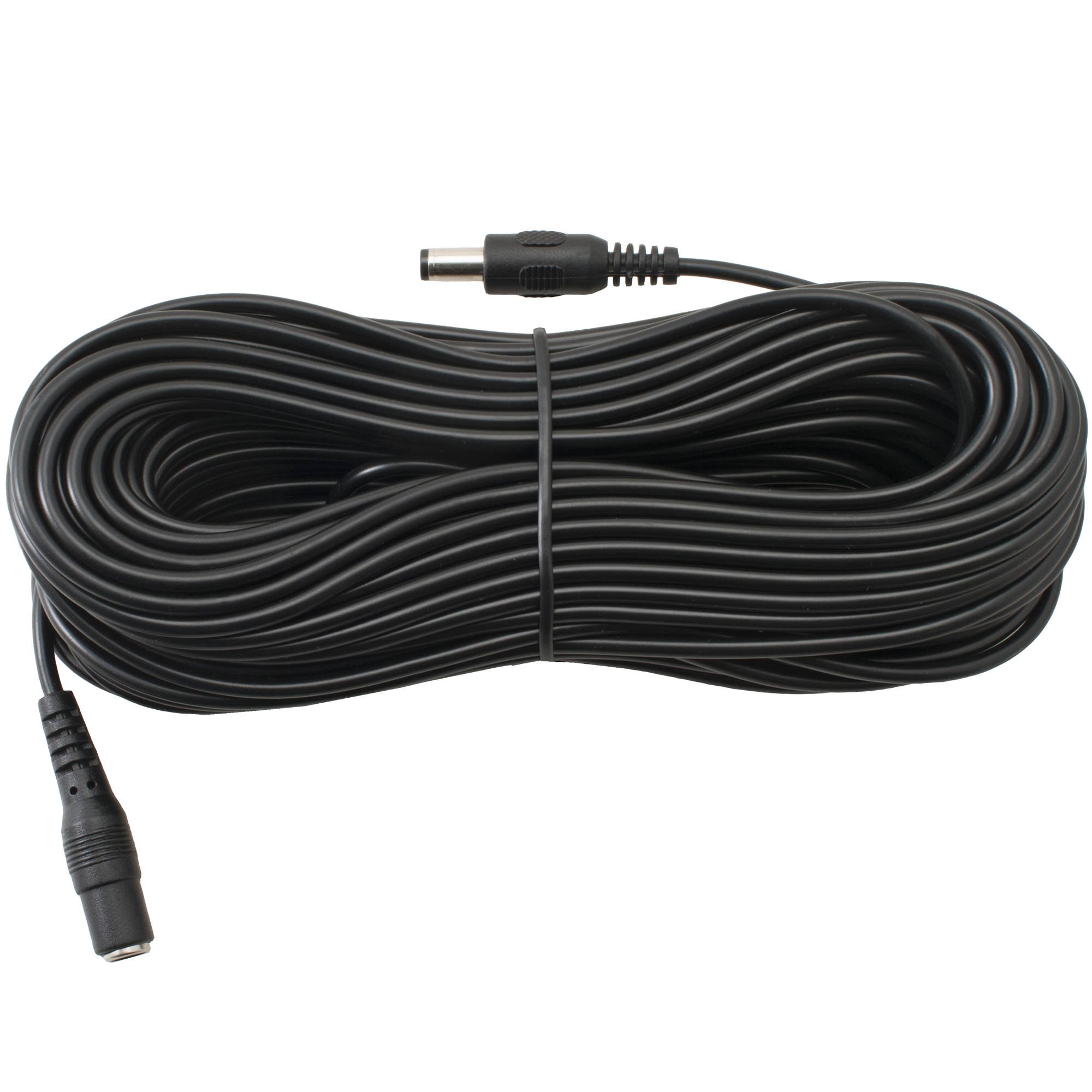 SpyCameraCCTV - 20 Metre DC Power Extension Cable with 2.1mm/5.5mm Male Female Jack - Suitable for 12V CCTV Cameras