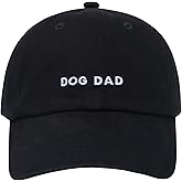 Hatphile 6 Panel Soft Embroidery Adjustable Baseball Cap Dog Lover Gifts for Men/Women