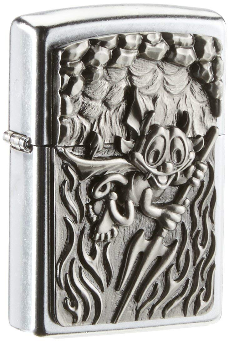 Zippo 1300003 Lighter Lighter Logo Parent Devil — image 1
