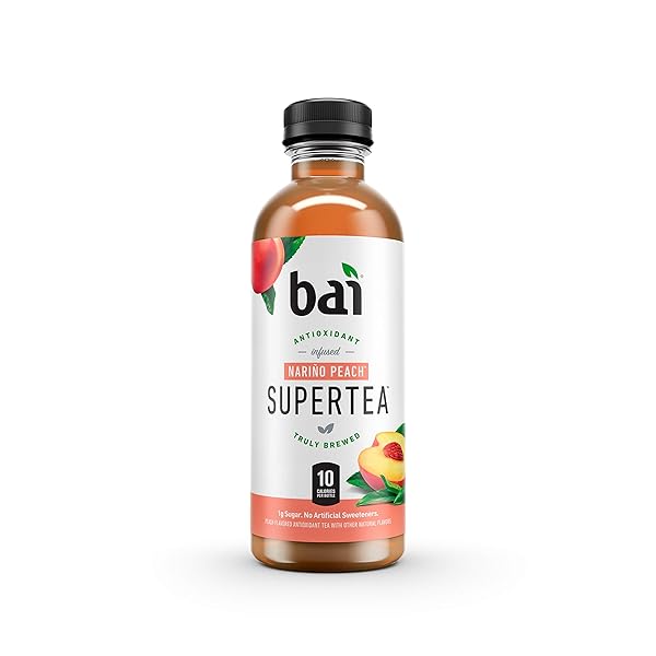 BAI NARINO PEACH TEA, ANTIOXIDANT INFUSED TEA, 18...