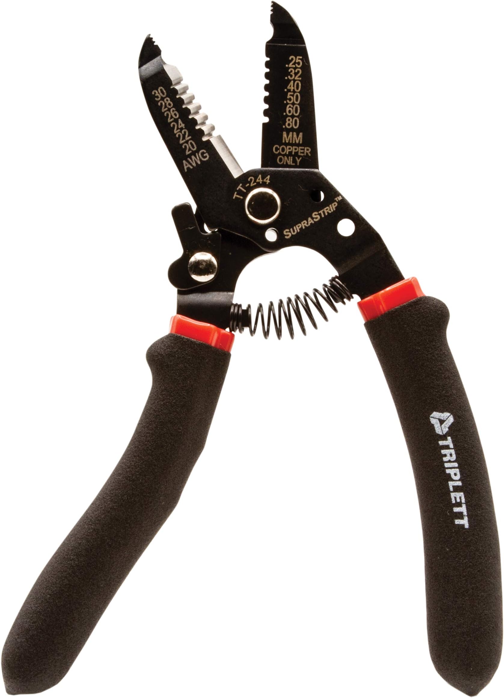 Triplett SupraStrip Precision Wire Stripper and Cutter for 20~30 AWG Wire (TT-244)