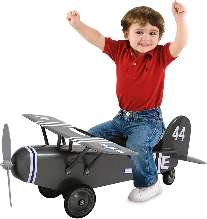 battery powered airplane ride on