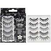 Essential Faux Mink 3D Lashes - Compliment Me by Rude Cosmetics for Women - 5 Pair Eyelashes