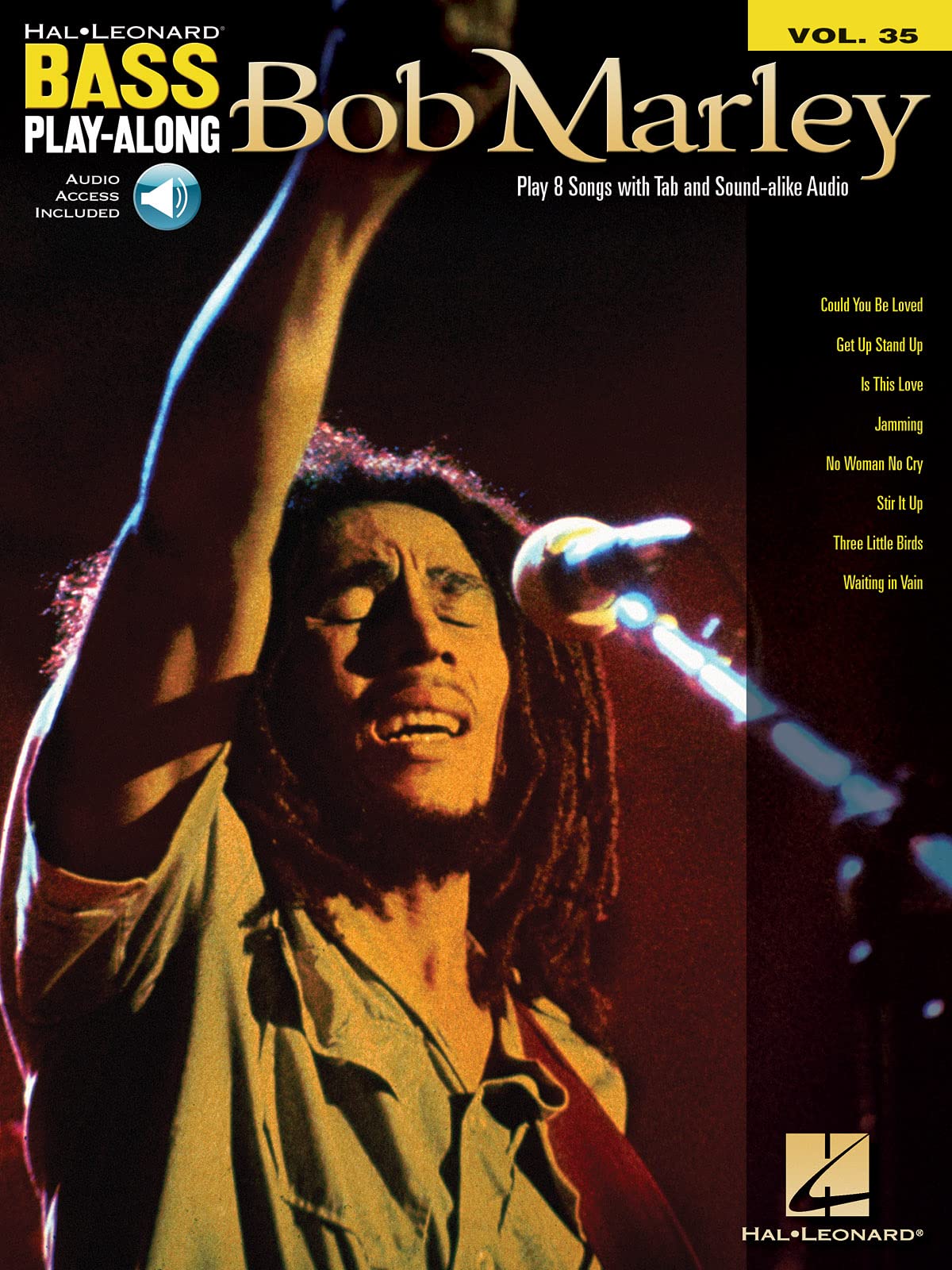 Bob Marley. Bass Guitar Solo. Includes Audio Online: Bass Play-Along Volume 35 (Hal Leonard Bass Play-Along)