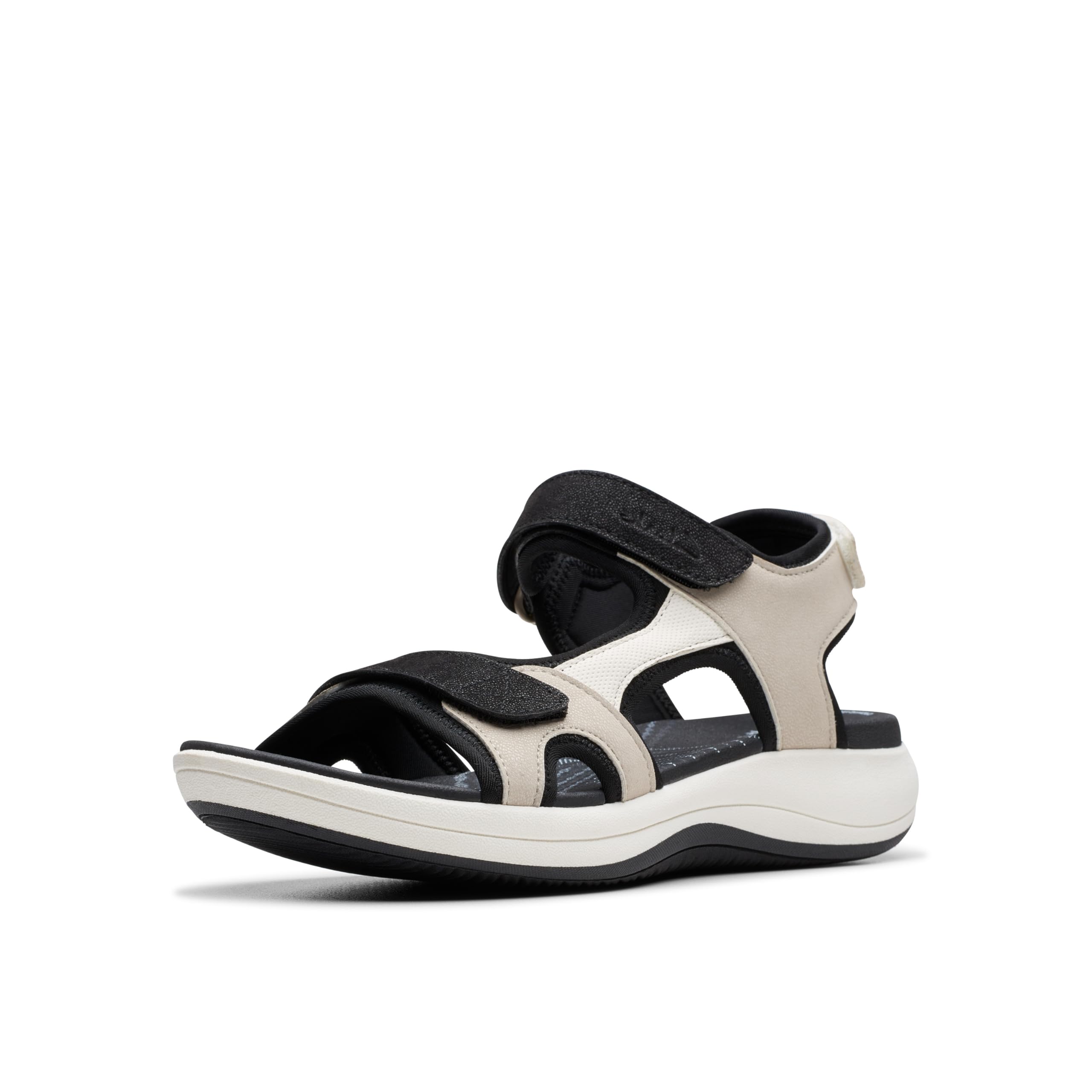 Clarks Cloudsteppers Women's Mira Bay, Flint Textile, 7 Medium US Image