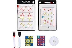 Joyeee Ice Hockey Tactics Board for Kids & Adults, Magnetic Coaching Board, Ice Hockey Equipment for Men, Boys and Ice Hockey Enthusiast, Christmas Ice Hockey Gifts for Men Father