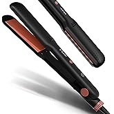Bglam Ceramic Flat Iron Hair Straightener 1.5 Inch – Fast Heating, Adjustable Temperature (320°F-428°F), Wide Plate Hair Styling Tool for Smooth, Frizz-Free Hair – Ideal for All Hair Types