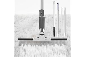 Astfys Big Carpet Rake with Long Handle, Making Carpets Fluffy Again, Clean Hair, Let Carpet Restore Softness