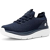 FitVille Extra Wide Slip on Shoes for Men, Lightweight and Breathable Mens Wide Slip on Shoes Max Cushioning