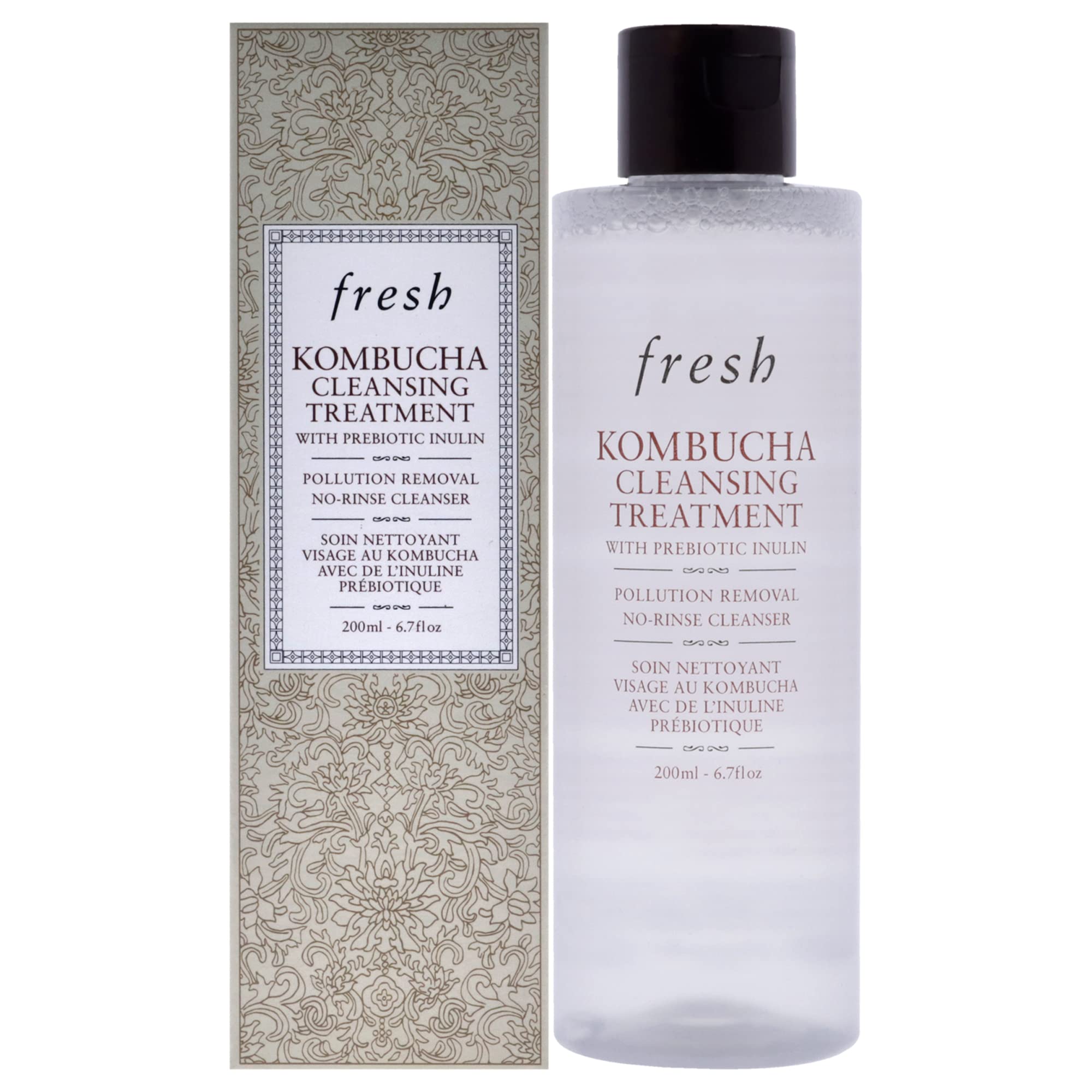 Fresh Kombucha 2-in-1 No-Rinse Cleanser and Prebiotic Treatment For Women 6.7 oz Treatment