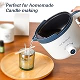 Ksedcon Electric Wax Melter 1.5L UK Plug Double Boiler With Lid Pouring Spout view 6