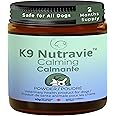 K9 Nutravie Calming Powder for Dogs – Vet‑Formulated Anxiety Relief Supplement with Magnesium & L‑Theanine for Stress, Travel