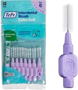 TePe Interdental Brush Extra Soft Purple ISO 6 1.1mm 8pcs