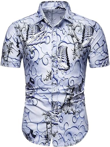 mens short sleeve dress shirts amazon