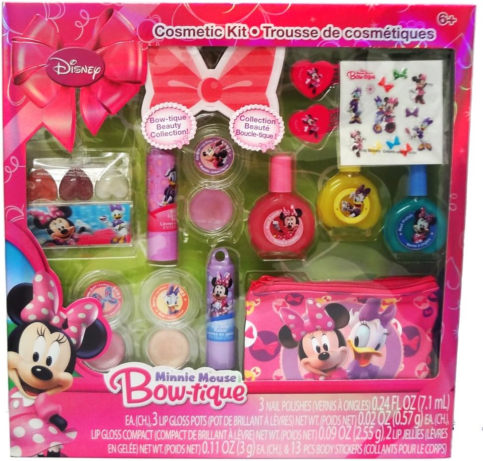 minnie mouse beauty set