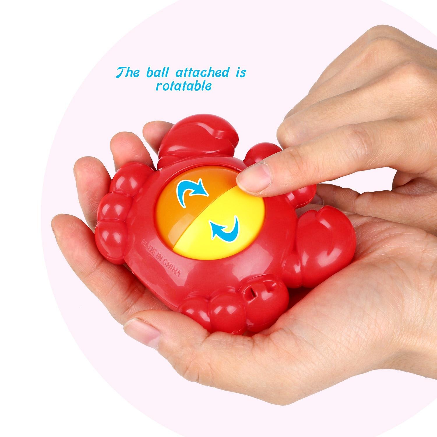 Peradix Juguetes de baño Animales Flotadores 3PCS