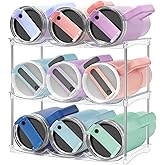 Water Bottle Organizer for Stanley 40 oz Tumbler - Stackable Water Bottle Holder for Cabinet Pantry Kitchen Organizers and Storage for Stanley Cup Holder Accessories, Tumbler Organizer Storage Rack
