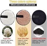 KUKA Reusable Eye Makeup Remover Pads Organic Bamboo Hypoallergenic Gentle view 4