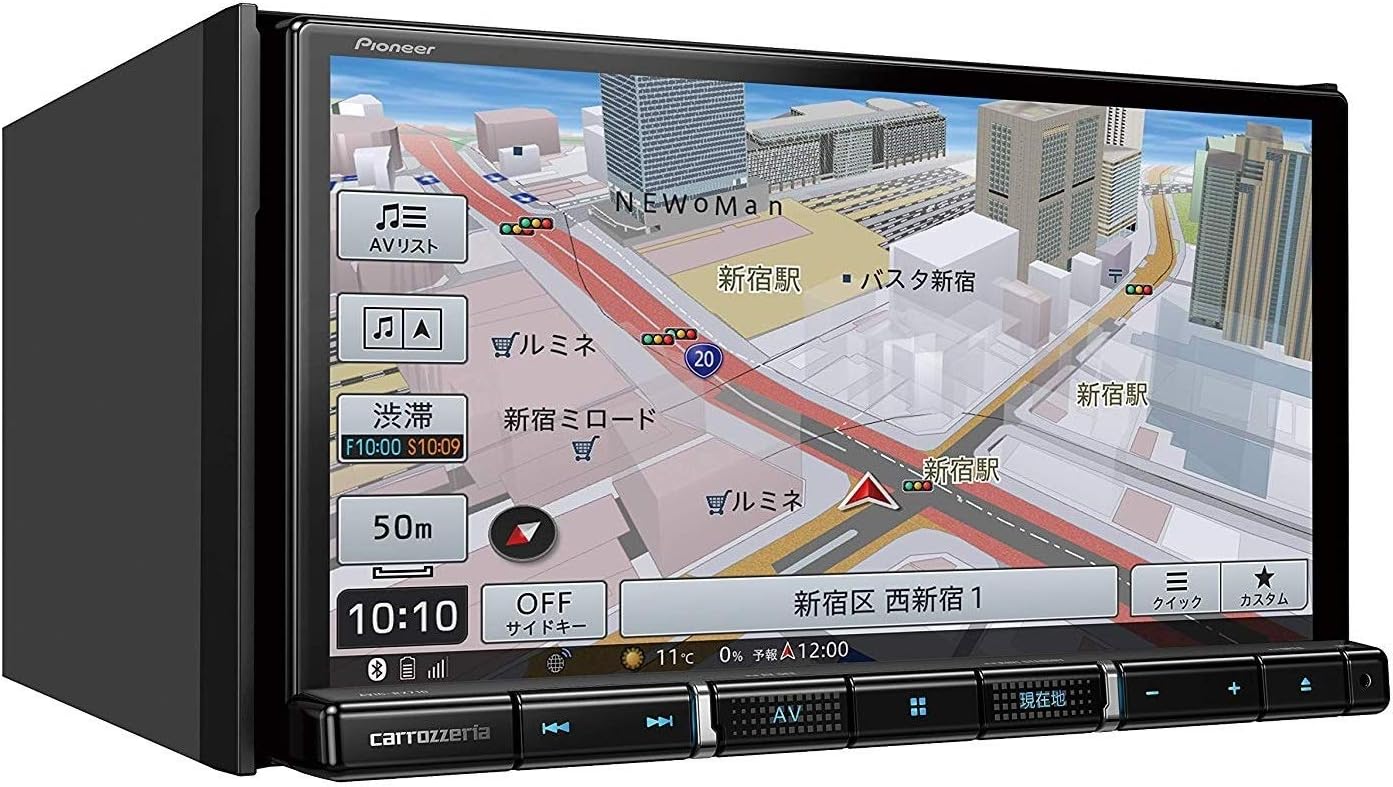 Amazon Co Jp カロッツェリア パイオニア 楽ナビ Avic Rz710 7型 カーナビ フルセグ 地図更新最大1年分付 Avic Rz710 家電 カメラ